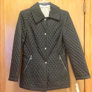 MICHAEL Michael Kors Reversible 3/4-Length Coat